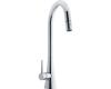Franke FF2500 Just Chrome Single Handle Pull Down Kitchen Faucet