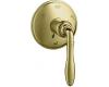Grohe Seabury 19 224 R00 Polished Brass 5-Port Diverter Trim Kit with Lever Handle