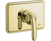 Grohe Talia 19 264 R00 Polished Brass Pressure Balance Trim Kit with Volo Lever Handle