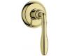 Grohe Seabury 19 828 R00 Polished Brass Volume Control Trim Kit with Lever Handle