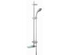 Grohe Movario 28 572 IR0 Chrome/Polished Brass Shower System with Grohe Massage Hand Shower