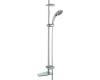 Grohe Movario 28 573 RR0 Velour Chrome Shower System with Grohe Champagne Hand Shower