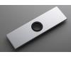 Kohler K-13479-B-CP Polished Chrome Optional 8" Escutcheon Square Plate for Insight Faucet