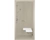 Kohler Freewill K-12100-C-G9 Sandbar One-Piece Barrier-Free Transfer Shower Module with Brushed Stainless Steel Grab Bars and Right Seat, 4