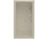 Kohler Freewill K-12108-P-G9 Sandbar Barrier-Free Shower Module with Soap Ledge On Right and Polished Stainless Steel Grab Bars, 45" X 37-1