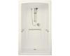 Kohler Freewill K-12113-N-96 Biscuit Barrier-Free Shower Module with Nylon Grab Bars, 52" X 37-1/2" X 84"