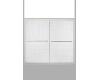 Kohler Fluence K-702204-G73-ABV Anodized Brushed Bronze Frameless Bypass Bath Door with Cavata Glass