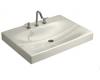 Kohler Strela K-2953-8N-96 Biscuit One-Piece Surface and Integrated Lavatory without Overflow