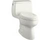 Kohler Gabrielle K-3513-NY Dune Comfort Height One-Piece Elongated Toilet with French Curve Quiet-Close Toilet Seat