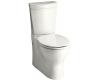 Kohler Persuade 3654-0 White Two-Piece Elongated Toilet with Dual Flush Technology