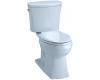 Kohler Kelston K-3755-6 Skylight Comfort Height Two-Piece Toilet with 1.28 Gpf and Elongated Bowl