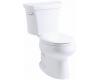 Kohler Wellworth K-3998-0 White Elongated 1.28 Gpf Toilet