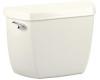 Kohler Wellworth K-4620-TC-96 Biscuit Concealed Trap Toilet Tank with Left-Hand Trip Lever