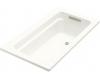 Kohler Archer K-1123-0 White 5' Bath with Comfort Depth Design