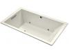 Kohler Underscore K-1173-G-0 White 5.5' Acrylic Bubblemassage Bath