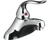 Kohler Coralais K-15598-5P-CP Polished Chrome Single-Control Centerset Lavatory Faucet with Ground Joints and 5" Lever Handle