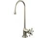 Kohler Antique K-151-3-BN Vibrant Brushed Nickel Entertainment Sink Faucet For Cold Water Only with Six-Prong Handle