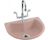 Kohler Entertainer K-6558-1-45 Wild Rose Self-Rimming Entertainment Sink with Single-Hole Faucet Drilling
