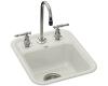 Kohler Aperitif K-6560-1-95 Ice Grey Self-Rimming Entertainment Sink with Single-Hole Faucet Drilling