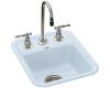 Kohler Aperitif K-6560-3-6 Skylight Self-Rimming Entertainment Sink with Three-Hole Faucet Drilling for 8" Center Faucets