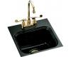 Kohler Northland K-6589-2-47 Almond Tile-In Entertainment Sink with Two-Hole Faucet Drilling