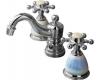 Kohler Antique K-224-3-CP Polished Chrome 8-16" Widespread Six-Prong Handle Bath Faucet