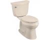 Kohler Cimarron K-3496-HE-55 Innocent Blush Comfort Height Elongated Toilet with Echosmart Technology
