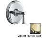 Kohler Memoirs Classic K-T10426-4C-AF French Gold Thermostatic Valve Trim with Lever Handle