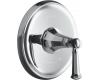 Kohler Memoirs Classic K-T10426-4C-CP Polished Chrome Thermostatic Valve Trim with Lever Handle