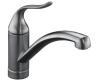 Kohler Coralais K-15075-P-G Brushed Chrome Decorator Kitchen Sink Faucet with Lever Handle