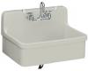 Kohler Gilford K-12700-95 Ice Grey 30" x 22" Wall-Mount Kitchen Sink with Apron-Front