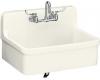 Kohler Gilford K-12700-96 Biscuit 30" x 22" Wall-Mount Kitchen Sink with Apron-Front