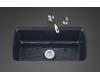 Kohler Cape Dory K-5864-5U-52 Navy Undercounter Kitchen Sink with Five-Hole Oversized Faucet Drilling
