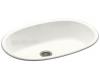 Kohler Iron/Tones K-6499-0 White Large Single Basin Kitchen Sink