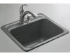 Kohler Park Falls K-6656-1-FE Frost Tile-In Utility Sink with One-Hole Faucet Drilling