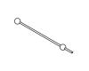 Kohler 1041821-BN Part - Brushed Nickel Drain Rod Assembly (Exposed)