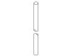 Kohler 21220-G Part - Brushed Chrome Lift Rod- C Spout