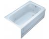Kohler Bancroft K-1151-HR-6 Skylight 5' Whirlpool Bath Tub with Integral Apron, Heater and Right-Hand Drain