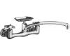 Kohler Clearwater K-7856-3-CP Polished Chrome Clearwater Sink Supply Faucet with 12" Spout Reach and Cross Handles
