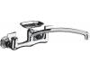 Kohler Clearwater K-7856-4-BN Vibrant Brushed Nickel Clearwater Sink Supply Faucet with 12" Spout Reach and Lever Handles