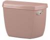 Kohler Wellworth K-4620-UR-45 Wild Rose Toilet Tank with Insuliner Tank Liner and Right-Hand Trip Lever