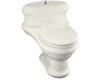 Kohler Revival K-3360-52 Navy One-Piece Elongated Toilet with Toilet Seat and Polished Chrome Lift Knob and Hinges