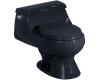 Kohler Rialto K-3386-52 Navy One-Piece Round-Front Toilet with French Curve Toilet Seat and Left-Hand Trip Lever