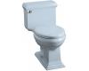 Kohler Memoirs Classic K-3451-6 Skylight Comfort Height Elongated Toilet with Toilet Seat and Left-Hand Trip Lever