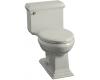 Kohler Memoirs Classic K-3451-95 Ice Grey Comfort Height Elongated Toilet with Toilet Seat and Left-Hand Trip Lever