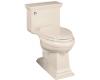 Kohler Memoirs Stately K-3453-55 Innocent Blush Comfort Height Elongated Toilet with Toilet Seat and Left-Hand Trip Lever