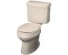 Kohler Pinoir K-3483-RA-55 Innocent Blush Round-Front Toilet with Right-Hand Trip Lever