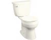 Kohler Cimarron K-3497-58 Thunder Grey Comfort Height Two-Piece Round-Front Toilet with Left-Hand Trip Lever