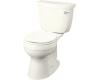 Kohler Cimarron K-3497-RA-58 Thunder Grey Comfort Height Two-Piece Round-Front Toilet with Right-Hand Trip Lever
