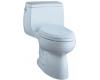 Kohler Gabrielle K-3513-6 Skylight Comfort Height One-Piece Elongated Toilet with Toilet Seat and Left-Hand Trip Lever